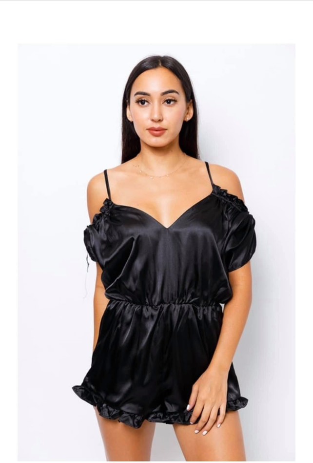 Satin Romper