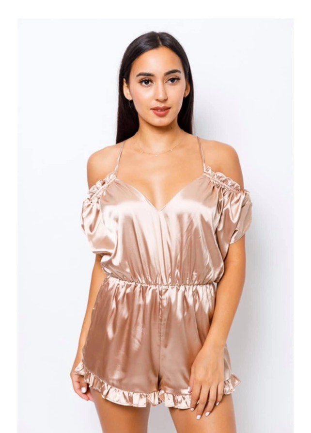 Satin Romper